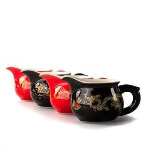 Чайные наборы Golden Dragon Gongdao Pot Kung Fu Tea Cup Set Mug Tea Set Teapot китайский чай