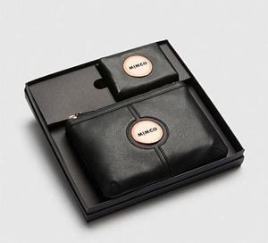 Высококачественный MIMCO маленький кошелек для монетного кошелька роскошные женщины MIM кожаные подарочные сумки для плеч Newf657, а не на сарай шерсти D26337378028