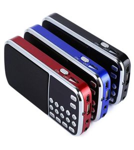 Mini Radio Speaker Music Player с TF Card USB Aux Input Sound Boxes L088 Outdoor Mp3 Player Portable Digital Stereo FM5768792