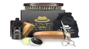 Epack Aliver Natural Organic Beard Oil Wax Balm Ncissors Scrash Hair Products оставляйте кондиционер для мягкой увлажнения с розничной торговлей 4546082