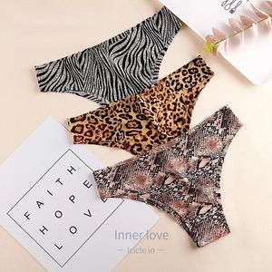 Kadın Panties Leopar Pamuk Düşük Belli Sakinsiz Kadın Shapers Yüksek Bel Kontrol Knickers Pants Pantie Kısa Vücut Shapewear Lady