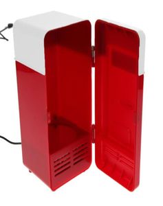 Tüm masaüstü mini usb gadget içecek tenekeleri serin led ışık usb fridge7590375 ile serin sıcak buzdolabı mini buzdolabı