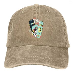 Top kapakları yıkanmış erkek beyzbol şapkası temel kamyoncu snapback baba şapka kaykay golf şapkaları