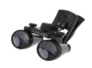 Diş Loupes 25x 35x Binoküler Büyüteç Diş Hekimliği Optik Cam Lens Diş Hekimi Klipsi Loupe T2005218474083