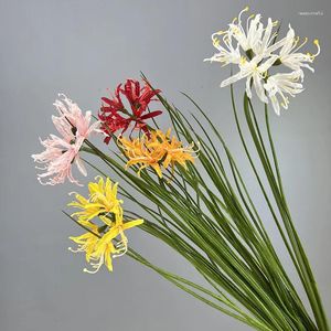 Dekoratif Çiçekler Simülasyonu Diğer Yan Çiçek Manzhu Kum Ev Desenleri Dekorasyonlu Düğün Yapraklar Yağmur Orkide