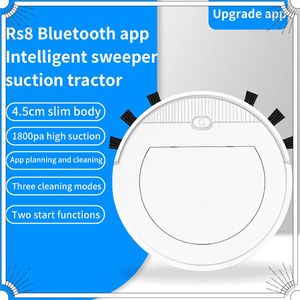 5IN1 Приложение беспроводного мобильного телефона с дистанционным управлением вакуумной очиститель Smart Robot Machine Super тихий подметатель для домашнего офиса 240418