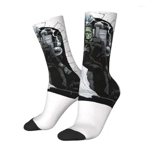 Erkek Çorap Frankenstein Gelin Mutlu Elbise Nefes Alabilir Moda Korku Film Ekibi Yenilik Sokak Tarzı Çılgın Erkek Kadınlar
