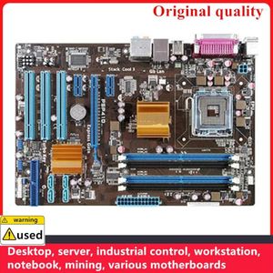 P5P41D LGA için Anakartlar 775 DDR3 8GB M-ATX Intel G41 Masaüstü Ana Plan PCI-E2.0 SATA II USB2.0