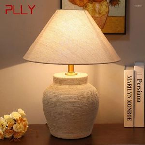 Tischlampen plely nordische Keramiklampe moderne Kunst Wohnzimmer Schlafzimmer Lernen Villa LED Originalität Schreibtisch Licht