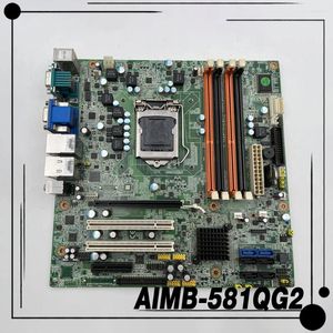 Материнские платы AIMB-581 Rev: A1 для Advantech Industrial Motherboard Cpu CPU 11555-контактный Micro ATX AIMB-581QG2