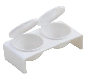 Акриловая жидкая посуда пластиковая чашка для посуды DAPPEN с крышкой Жидкий блеск Акриловый порошок для ногти