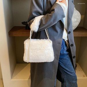 Borse a tracolla perline da donna in vendita Bolsas di moda in tessuto di cotone solido di alta qualità