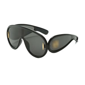 YSL Luxury Designer Wing em forma de moda Moda YSL Sunglasses Logo YGUSES YGLESS PARA MULHERES COM PROTEÇÃO DO SUL DE VIAGENS DE LUZURO Óculos de sol personalizados 4683 7927 6314
