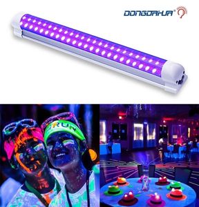 DJ Disco Light 10W Stage Light DJ UV Purple светодиодная трубка для вечеринки рождественская бара лазерная лазерная настенная настенная шайба Spot Light Bargetlight 2014304936
