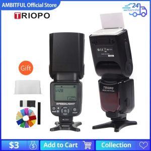 Flaş Triopo TR950 Flaş Hız Hız Işığı Speedlite Fujifilm Olympus Nikon Canon 650d 550d 450d 1100D 60D 7D 5D Kamera