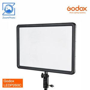 Lens Godox LEDP120c LED Video Işık Dolgu Işığı Kamera DV kamera için 3300K5600K sürekli aydınlatma