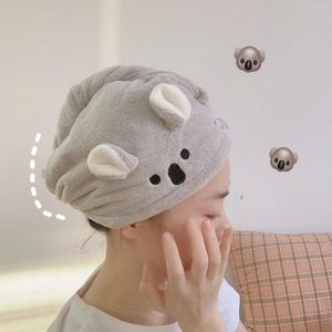 Havlu kuru saç kapağı sevimli kız kore internet ünlü emici yumuşak ve şampuan duş başörtüsü