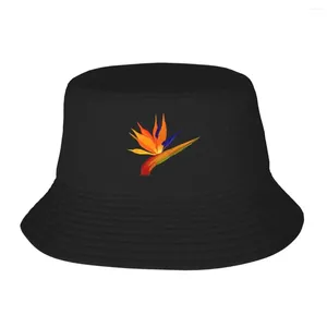 Beralar Bird of Paradise Buck Hats Panama için Panama Erkek Kadın Bob Cool Fisherman Yaz Plajı Unisex Caps