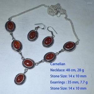 Zincirler Orijinal Sitrine Mavi Topaz Peridot Ametist Siyah Oniks Garnet Karneli Küpe Küpe Overlay Bakır Üzerindeki