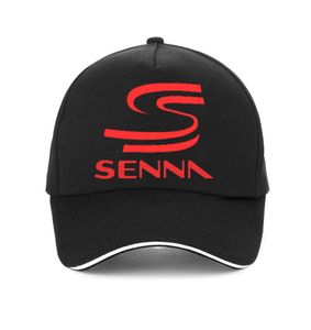 Yaz Moda Kahramanı F1 Ayrton Cap Erkek Kadınlar 100cotton Baba Yarış Araba Beyzbol Kapakları Ayarlanabilir Snapback Şapkalar Kemik Senna6897497