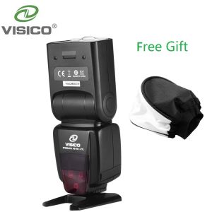 Flashes Visico VS765 2.4G Kablosuz I TTL Flash Speedlite 1/8000s Nikon D600 D5300 D800 D700 D90 DSLR Kamera için Sıcak Ayakkabı ile Senkronizasyon