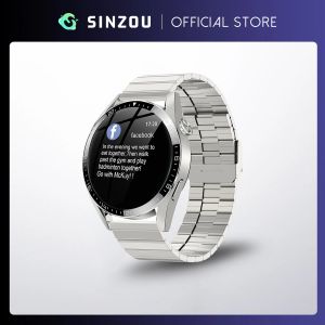 Смотрите Sinzou I39 2022 Новые набора Smart Watch Watch для женщин Smart Watch Men Бесплатная доставка частота сердечного ритма IP67 Водонепроницаемый для мужчины