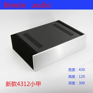 Amplifikatör Brzhifi BZ4312A A Sınıfı Güç Amplifikatörü için Çift Radyatör Alüminyum Kılıf