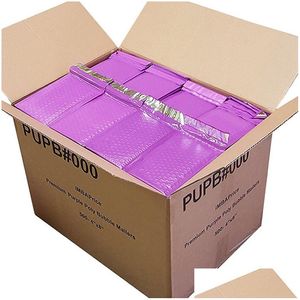 Почтовые сумки Оптовые черные пузырьки 100 ПК конверты для мягкой упаковки