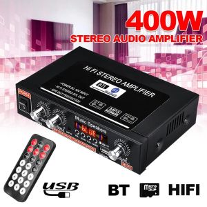 Усилитель 12V/220V 360W G30 Mini Amplificador Audio Bluetooth Stereo усилитель Fm Sd Hifi 2ch Amp Amp Audio Music Player для автомобильного дома