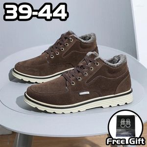 Scarpe casual Oeing in cotone boccidato per gli uomini Mantenere il tempo libero artificiale a corto artificiale tempo libero per il tempo libero senza slip versatile