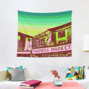 Гобелена Pikes Market Vintage Art Things Things to the Room Wall Decorations Home