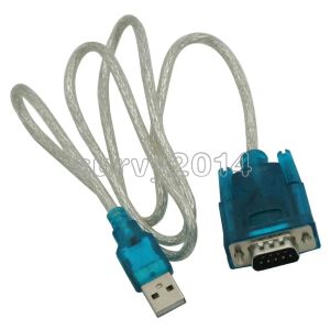 Aksesuarlar CH340 USB - RS232 COM Port Seri 9 Pin DB9 Kablo Adaptörü PC PDA GPS için Windows7 Destek