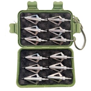 Arrow 12pcs Linkboy Okçuluk Broadhead 100GR 125GR İpuçları Karbon okları Bileşik Yay Avı Ateş