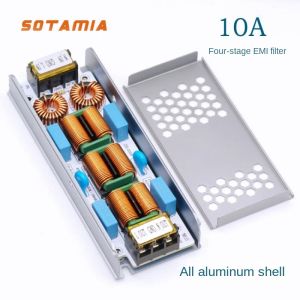 Усилитель Sotamia Power Filtier Pillter Плата AC 220V EMI Электромагнитный интерференционный фильтр Супрессор Suppressor EMC Home Power усилитель аудио