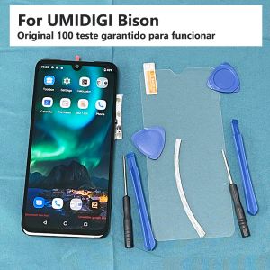 Экраны kospplhz Новый для Umidigi Bison Android 10 11 LCD -сенсорный экран.