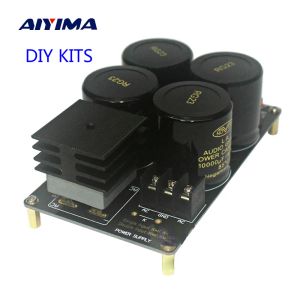 Amplifikatör AIYIMA 50A Tek Güç Doğrulu Filtre Kartı DIY Kitleri PCB Kart 10000UF/50V 1969 amplifikatör için büyük akım