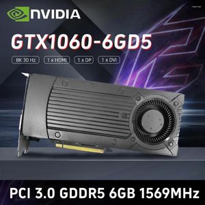 Витрины GTX1060-6GD5 CARD NVIDIA GEFORCE GTX 1060 GDDR5 6GB 16NM GP106-400 1506/1708 МГц 192-битный PCI Express 3.0 16x Используется