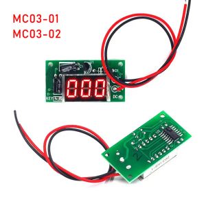 Aksesuarlar 3bit Kırmızı Dijital Tüp Ekran Tetikleme Sayacı Modül Akümülatörü 0.36 inç Poweron Counter Modül 47V 716V 1526V