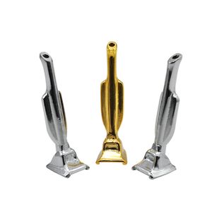 69mm/2,72 inç 3 renk metal enfiye potu küçük Altın Adam Kupa Snuff Stick Toptan Sigara Aksesuarlarının Tasarımı