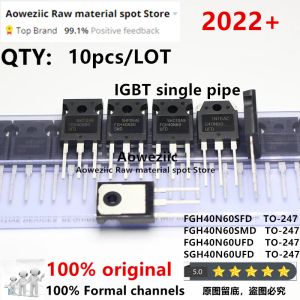 Acessórios aoweziic 100% novo original importado 40n60 fgh40n60 fgh40n60sfd fgh40n60smd fgh40n60Ufd sgh40n60Ufd g40n60 to247 igbt transistor