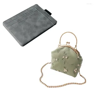 Omuz çantaları kabuk bayan crossbody çanta zinciri pu deri dantel el çantası kadınlar cüzdan yeşil elastik bant kart tutucusu
