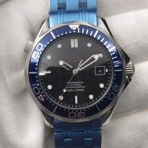 Designer Watch Reloj Watches AAA Механические часы Oujia 007 Black Bang Ripple de Bond Полностью автоматические механические часы и часы Muchinery Mens Watch
