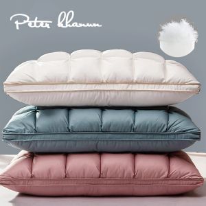 Travesseiro Peter Khanun 3d Pão de ganso branco Down travesseiros ergonômicos Ortopédico Phopshol