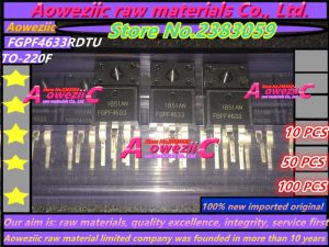 Acessórios aoweziic 100% novo FGPF4633RDTU FGPF4633TU FGPF4633 TO220F IGBT High Speed ​​Switch Transistor 70A 330V