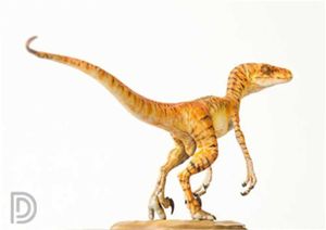 Другие игрушки Dino Dream 1 15 Scale Velociraptor Raptor Tiger Dinosaur Модель коллекционер животных для взрослых игрушек подарки