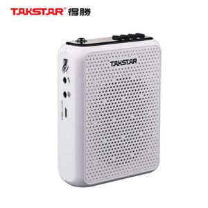 Megaphone Takstar E300W Беспроводной портативный усилитель беспроводной громкоговоритель построенный батарея обучающий гид пропаганда развлечения Aux