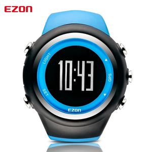 Продажа эзона T031 GPS Timing Fitness Watch Sport Outdoor Waterpring Digital Watch Speed Speed Distance Counter Men Watch 240428