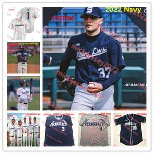 JT Marr Bryce Molinaro Penn State Nittany Lions Baseball Jersey 1 Джо Яконски 12 Адам Сесер 18 Мэтт Малони 3 Билли Герлотт Джеймс Лорди Пенн Стейт