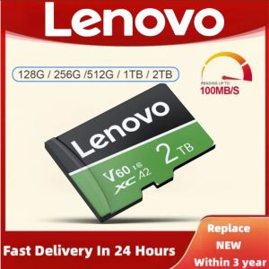 Adaptör Lenovo 512GB 1TB Bellek Kartı 64GB 128GB 256GB Yüksek Hızlı Flaş TF SD Kart 256 128 64 32 16GB Mikro TF SD Flash Memorycard