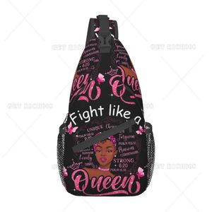 Sacos de fraldas como o saco de tórax da rainhas Backpack Backpack Pacote de conscientização do câncer de mama masculino Poliéster unissex Casual Runningl240502